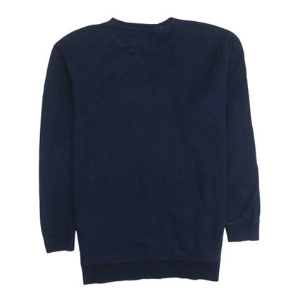 Mens UK Size XL Tommy Jeans Blue Pullover Sweatshirt