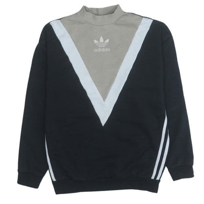 Womens UK Size 6 Adidas Black Pullover Sweatshirt
