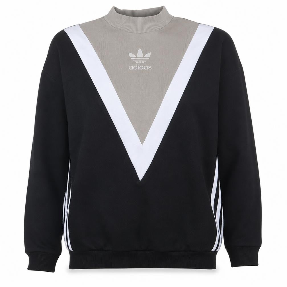 Womens UK Size 6 Adidas Black Pullover Sweatshirt