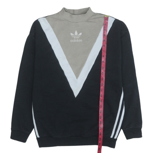 Womens UK Size 6 Adidas Black Pullover Sweatshirt