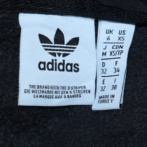 Womens UK Size 6 Adidas Black Pullover Sweatshirt