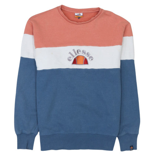 Mens UK Size M ellesse Multicoloured Pullover Sweatshirt