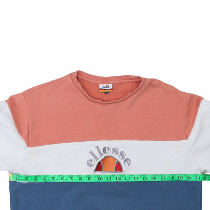 Mens UK Size M ellesse Multicoloured Pullover Sweatshirt