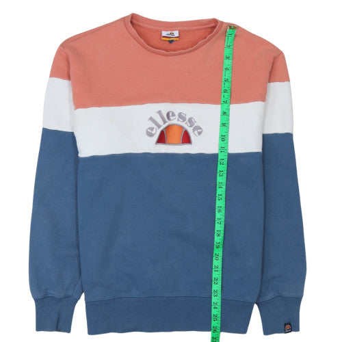 Mens UK Size M ellesse Multicoloured Pullover Sweatshirt