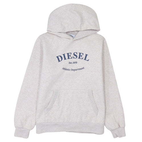 Womens UK Size S Diesel Beige Pullover Hoodie
