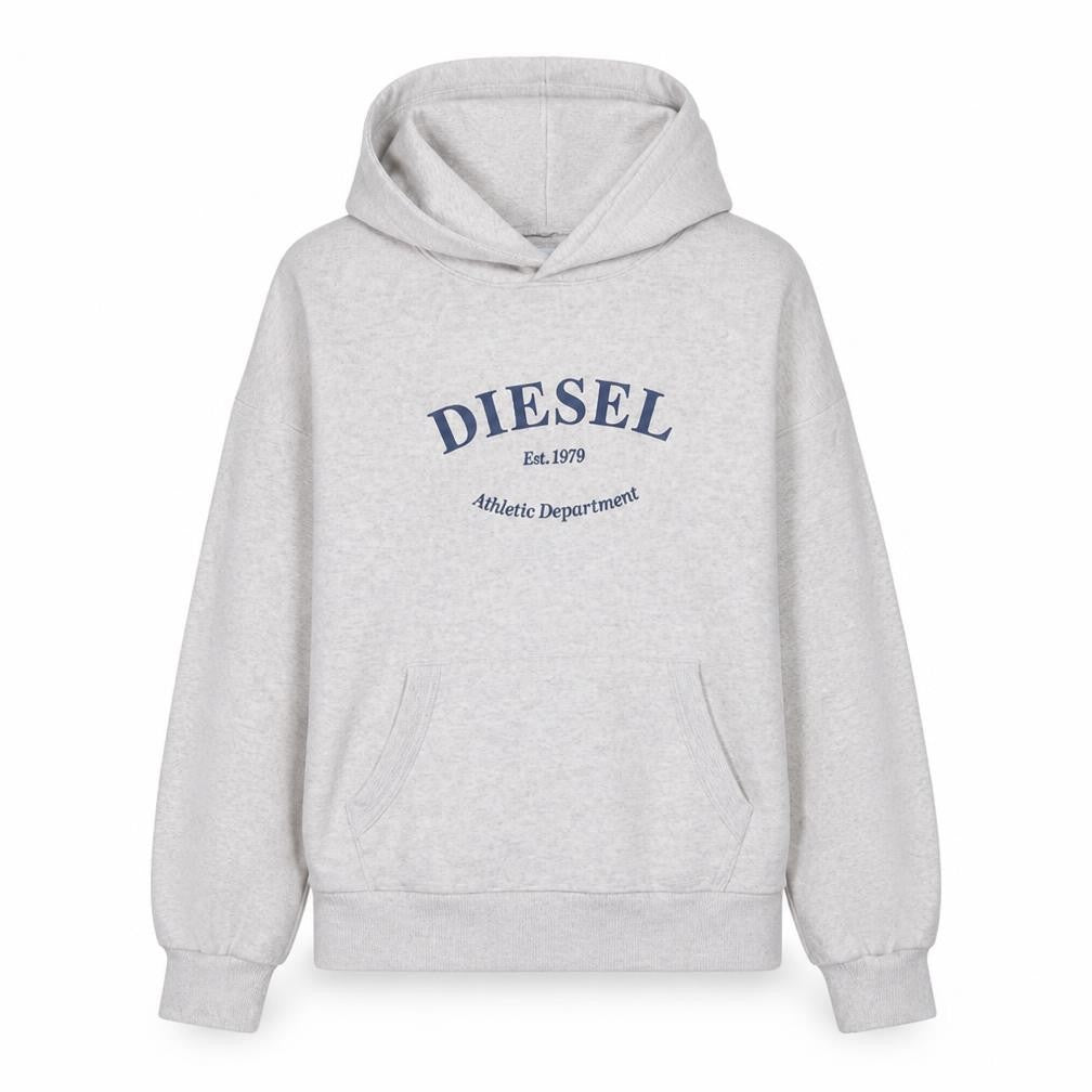 Womens UK Size S Diesel Beige Pullover Hoodie