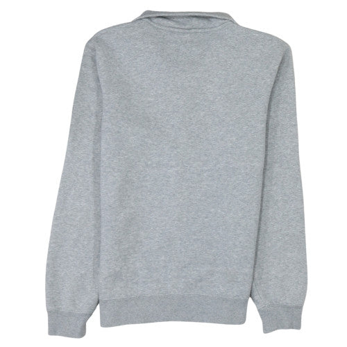 Mens UK Size XS Nike Grey 1/4 Zip Sweatshirt