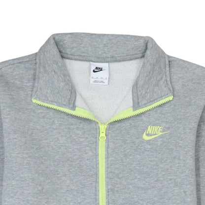 Mens UK Size XS Nike Grey 1/4 Zip Sweatshirt