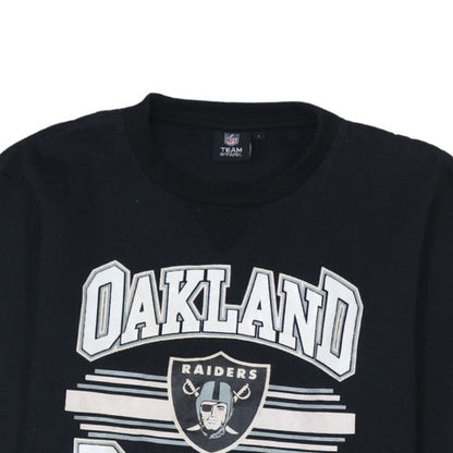 Womens UK Size M NFL Team Apparel Black Pullover Sweatshirt