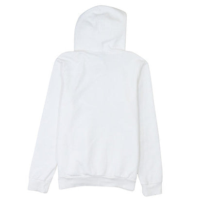 Womens UK Size S Puma White Pullover Hoodie