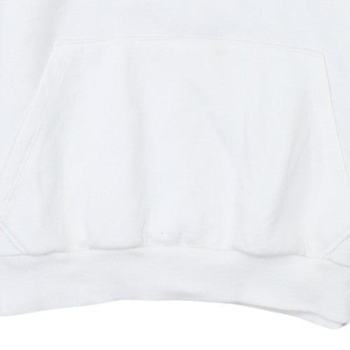 Womens UK Size S Puma White Pullover Hoodie