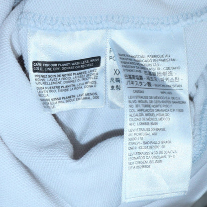 Womens UK Size 2XS Levi's White Pullover Sweatshirt