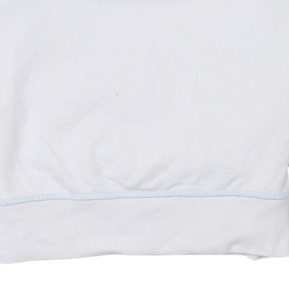 Womens UK Size 2XS Levi's White Pullover Sweatshirt