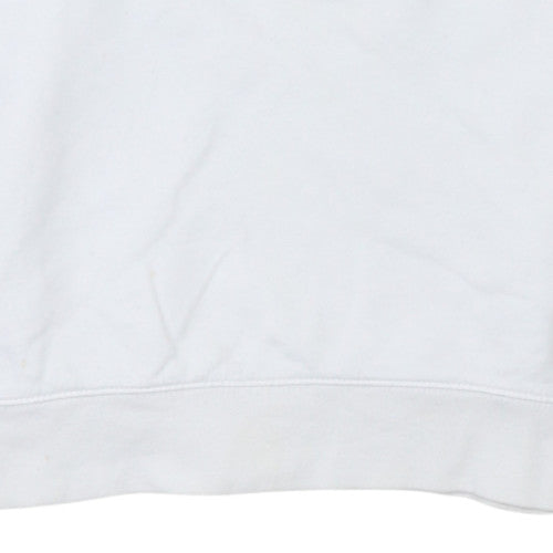 Mens UK Size XS Vans White Pullover Sweatshirt