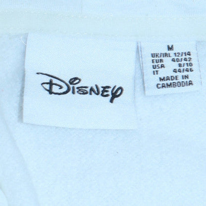Womens UK Size 12/14 Disney White Pullover Hoodie