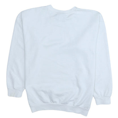 Womens UK Size 8 adidas White Pullover Sweatshirt
