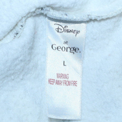 Womens UK Size L George White Pullover Sweatshirt