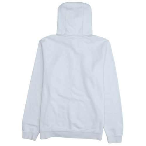 Mens UK Size L Nike White Pullover Hoodie