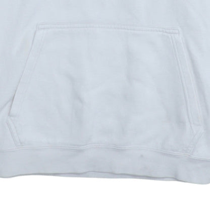Mens UK Size L Nike White Pullover Hoodie