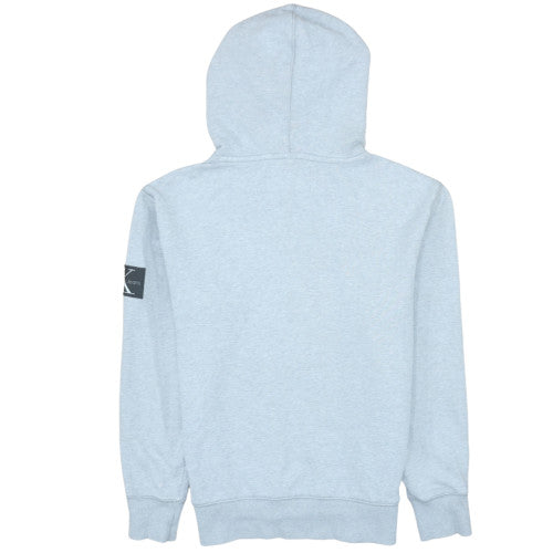 Mens UK Size S Calvin Klein Jeans Grey Pullover Hoodie