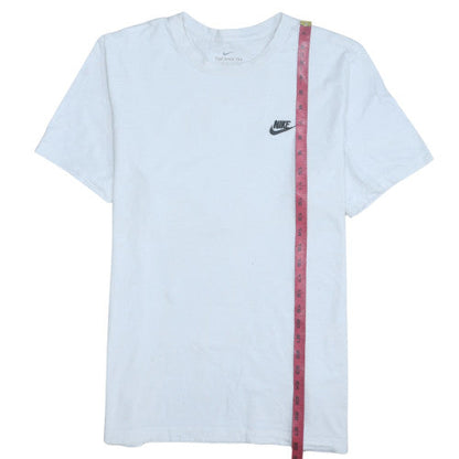 Nike Men's White Crew Neck Sports T-Shirt Size L