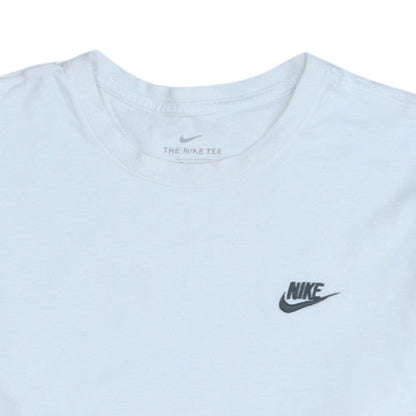 Nike Men's White Crew Neck Sports T-Shirt Size L