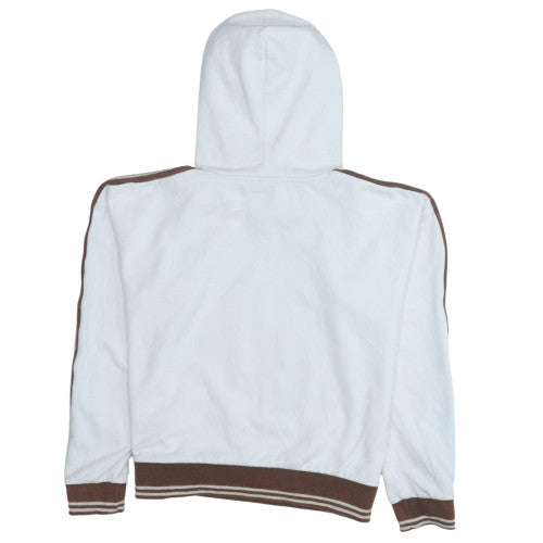 Womens UK Size S Fila White Pullover Hoodie