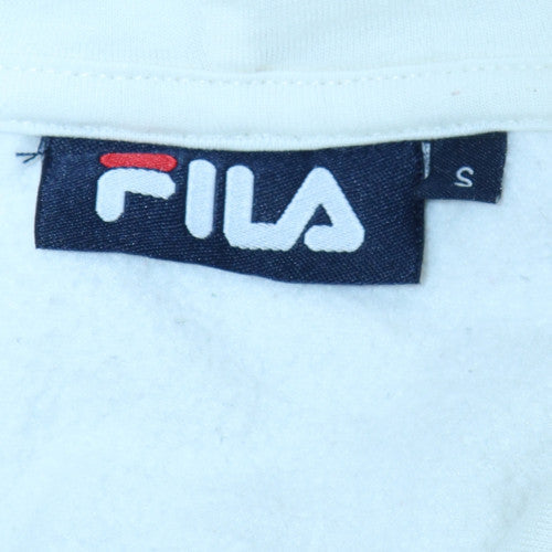 Womens UK Size S Fila White Pullover Hoodie