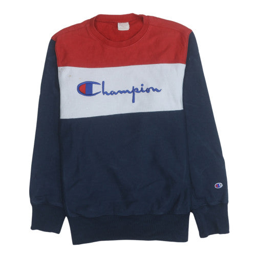 Mens UK Size XL Champion Multicoloured Pullover Sweatshirt