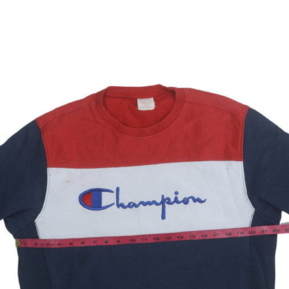 Mens UK Size XL Champion Multicoloured Pullover Sweatshirt