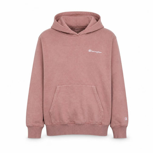 Womens UK Size S Champion Pink Pullover Hoodie