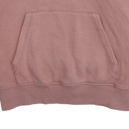 Womens UK Size S Champion Pink Pullover Hoodie