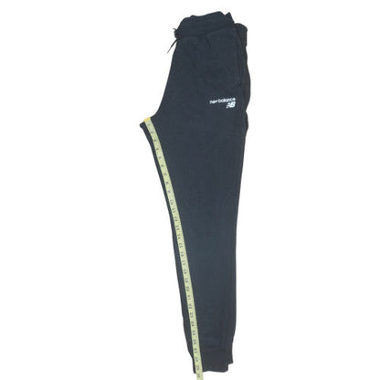 New Balance Men's Black Regular Fit Sweatpants Medium