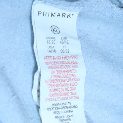 Womens UK Size XL Primark Blue Pullover Sweatshirt