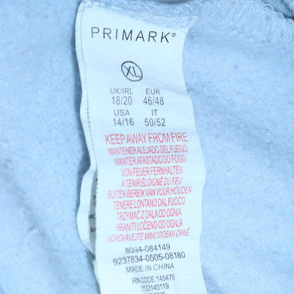 Womens UK Size XL Primark Blue Pullover Sweatshirt