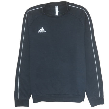 Mens UK Size S Adidas Black Pullover Sweatshirt