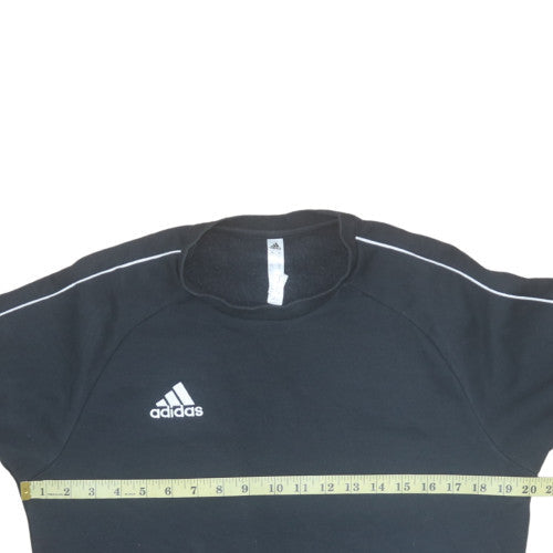Mens UK Size S Adidas Black Pullover Sweatshirt