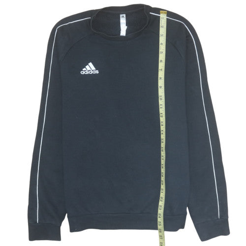Mens UK Size S Adidas Black Pullover Sweatshirt