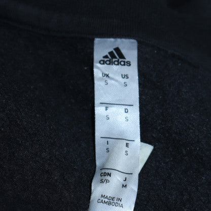 Mens UK Size S Adidas Black Pullover Sweatshirt