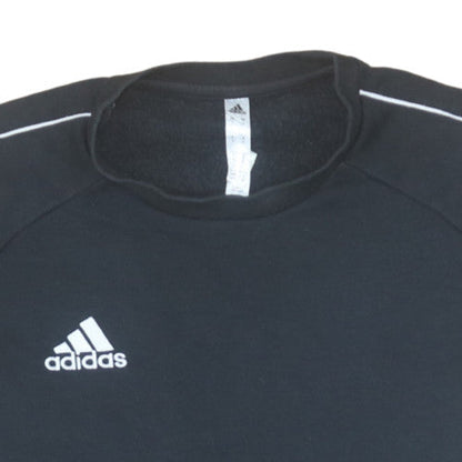 Mens UK Size S Adidas Black Pullover Sweatshirt