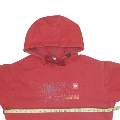 Mens UK Size L The North Face Red Pullover Hoodie
