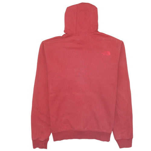 Mens UK Size L The North Face Red Pullover Hoodie