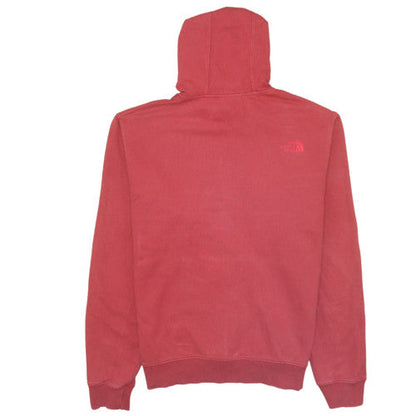 Mens UK Size L The North Face Red Pullover Hoodie