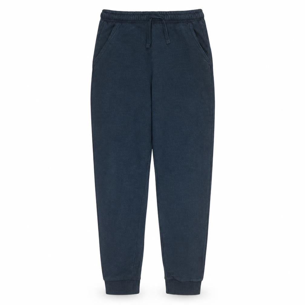 Marks and Spencer Boys Blue Cotton Jogger Trousers 12-13 Years