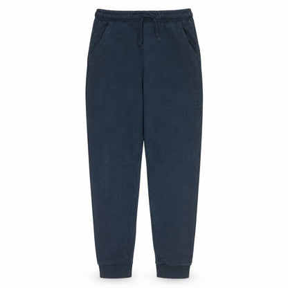 Marks and Spencer Boys Blue Cotton Jogger Trousers 12-13 Years