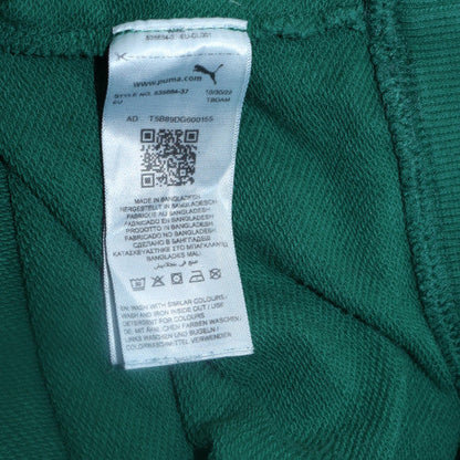 Womens UK Size L Puma Green Pullover Hoodie