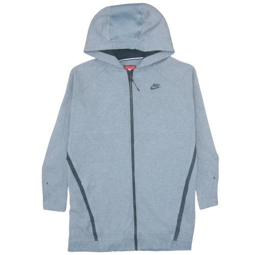 Mens UK Size XL Nike Grey Full Zip Hoodie