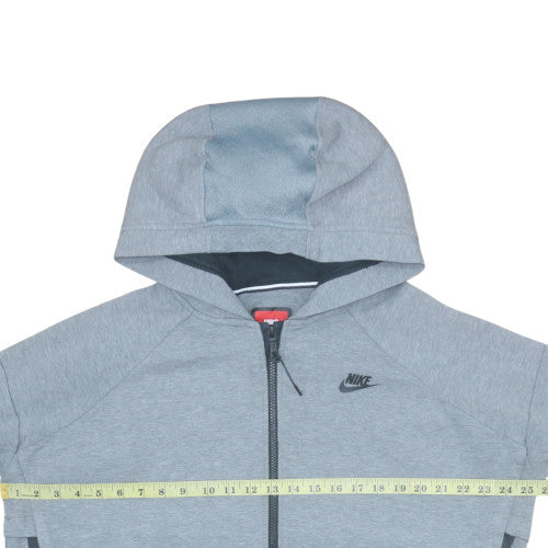 Mens UK Size XL Nike Grey Full Zip Hoodie