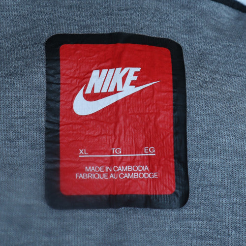 Mens UK Size XL Nike Grey Full Zip Hoodie