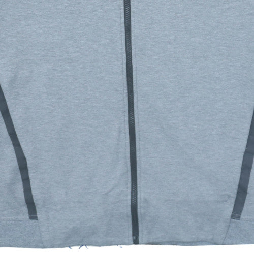 Mens UK Size XL Nike Grey Full Zip Hoodie